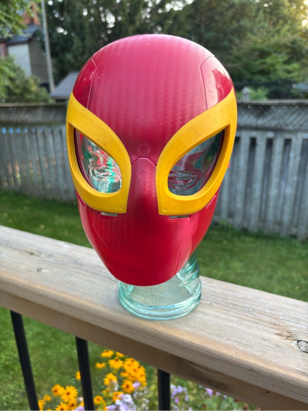 Marvel Ultimate Spider-Man Iron Spider Mask (Hasbro 2014)